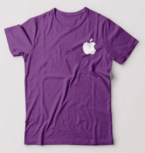 Load image into Gallery viewer, Apple T-Shirt for Men-S(38 Inches)-Purple-Ektarfa.online
