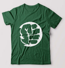 Load image into Gallery viewer, Hulk Superhero T-Shirt for Men-Bottle Green-Ektarfa.online
