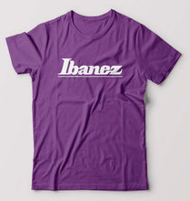 Load image into Gallery viewer, Ibanez Guitar T-Shirt for Men-S(38 Inches)-Purple-Ektarfa.online
