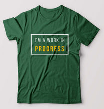 Load image into Gallery viewer, Gym T-Shirt for Men-Bottle Green-Ektarfa.online
