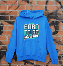 Load image into Gallery viewer, Born To be Awesome Unisex Hoodie for Men/Women-S(40 Inches)-Royal Blue-Ektarfa.online

