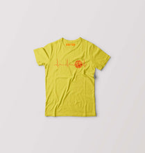 Load image into Gallery viewer, NBA Basketball Kids T-Shirt for Boy/Girl-Mustard Yellow-Ektarfa.online
