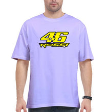 Load image into Gallery viewer, Valentino Rossi(VR 46) Oversized T-Shirt for Men-Lavender-Ektarfa.online
