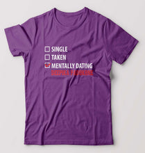 Load image into Gallery viewer, Deepika Padukone T-Shirt for Men-S(38 Inches)-Purple-Ektarfa.online
