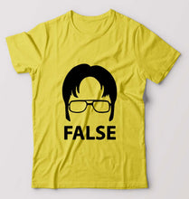 Load image into Gallery viewer, Dwight Schrute T-Shirt for Men-Yellow-Ektarfa.online
