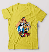 Load image into Gallery viewer, Asterix T-Shirt for Men-Yellow-Ektarfa.online
