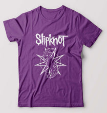 Load image into Gallery viewer, Slipknot T-Shirt for Men-S(38 Inches)-Purple-Ektarfa.online
