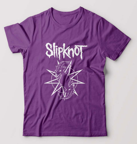Slipknot T-Shirt for Men-Purple-Ektarfa.online