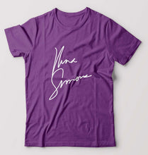 Load image into Gallery viewer, Nina Simone T-Shirt for Men-Purple-Ektarfa.online
