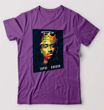 Load image into Gallery viewer, 2Pac Tupac T-Shirt for Men-Purple-Ektarfa.online
