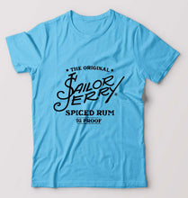 Load image into Gallery viewer, Sailor-Jerry T-Shirt for Men-Light Blue-Ektarfa.online
