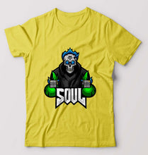 Load image into Gallery viewer, Battlegrounds Mobile India (BGMI) T-Shirt for Men-Yellow-Ektarfa.online
