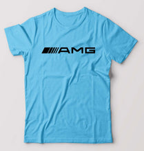 Load image into Gallery viewer, AMG T-Shirt for Men-Light Blue-Ektarfa.online
