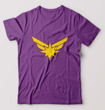 Load image into Gallery viewer, Captain Marvel T-Shirt for Men-Purple-Ektarfa.online
