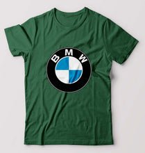 Load image into Gallery viewer, BMW T-Shirt for Men-S(38 Inches)-Dark Green-Ektarfa.online
