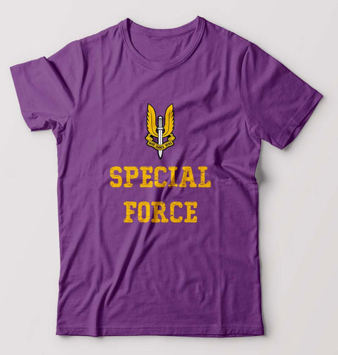 Special Force T-Shirt for Men-Purple-Ektarfa.online