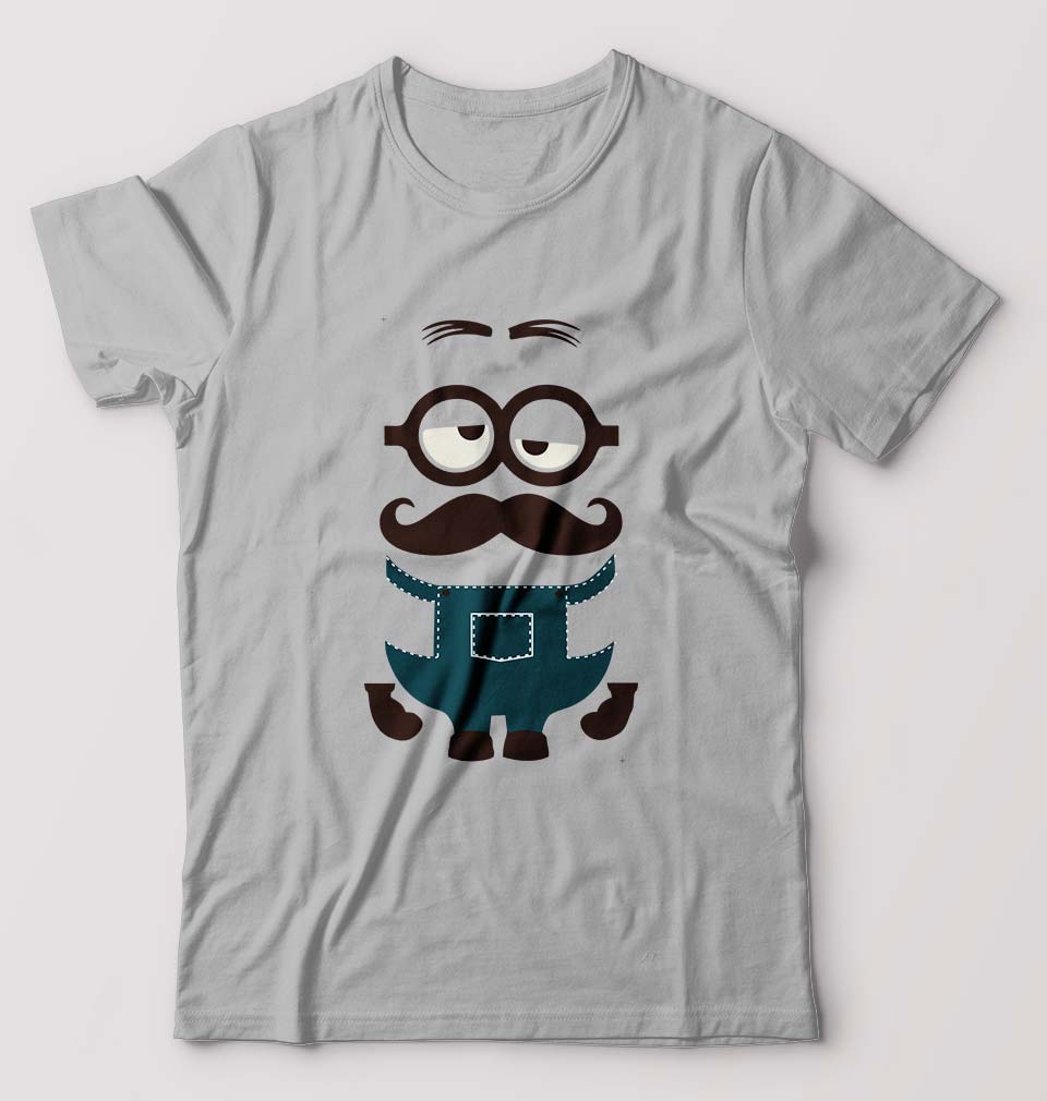 Minion T-Shirt for Men-Grey Melange-Ektarfa.online