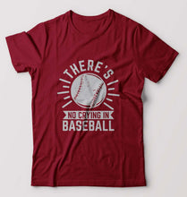 Load image into Gallery viewer, Baseball T-Shirt for Men-Maroon-Ektarfa.online
