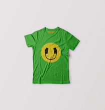 Load image into Gallery viewer, HeadPhone Eye Kids T-Shirt for Boy/Girl-Flag Green-Ektarfa.online
