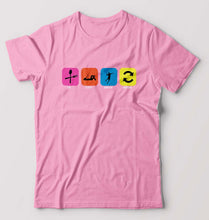 Load image into Gallery viewer, Badminton T-Shirt for Men-Light Baby Pink-Ektarfa.online
