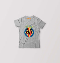 Load image into Gallery viewer, Villarreal Kids T-Shirt for Boy/Girl-Grey-Ektarfa.online
