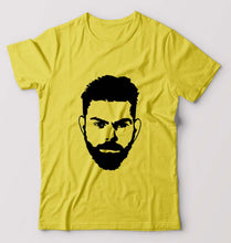 Load image into Gallery viewer, Virat Kohli T-Shirt for Men-Yellow-Ektarfa.online
