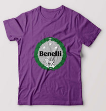 Load image into Gallery viewer, Benelli T-Shirt for Men-S(38 Inches)-Purple-Ektarfa.online
