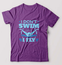 Load image into Gallery viewer, Swim T-Shirt for Men-Purple-Ektarfa.online
