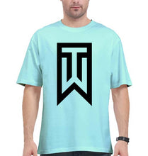 Load image into Gallery viewer, Tiger Woods Golf Oversized T-Shirt for Men-Mint-Ektarfa.online
