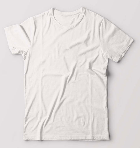 Plain White Half Sleeves T-Shirt For Men-Ektarfa.co.in