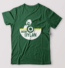Load image into Gallery viewer, Bob Dylan T-Shirt for Men-Bottle Green-Ektarfa.online
