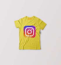 Load image into Gallery viewer, Instagram Kids T-Shirt for Boy/Girl-Yellow-Ektarfa.online
