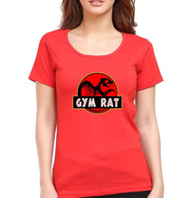Load image into Gallery viewer, Gym Rat T-Shirt for Women-XS(32 Inches)-Dark Green-Ektarfa.online
