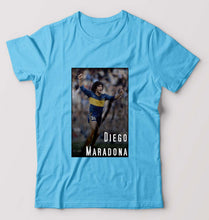 Load image into Gallery viewer, Diego Maradona T-Shirt for Men-Light Blue-Ektarfa.online

