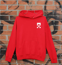 Load image into Gallery viewer, off White logo Unisex Hoodie for Men/Women-S(40 Inches)-Red-Ektarfa.online
