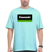 Load image into Gallery viewer, Kawasaki Oversized T-Shirt for Men-Mint-Ektarfa.online
