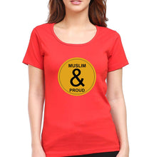 Load image into Gallery viewer, Muslim T-Shirt for Women-XS(32 Inches)-Red-Ektarfa.online
