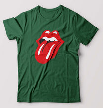 Load image into Gallery viewer, Rolling Stones T-Shirt for Men-S(38 Inches)-Bottle Green-Ektarfa.online
