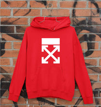 Load image into Gallery viewer, Off-white Unisex Hoodie for Men/Women-Red-Ektarfa.online
