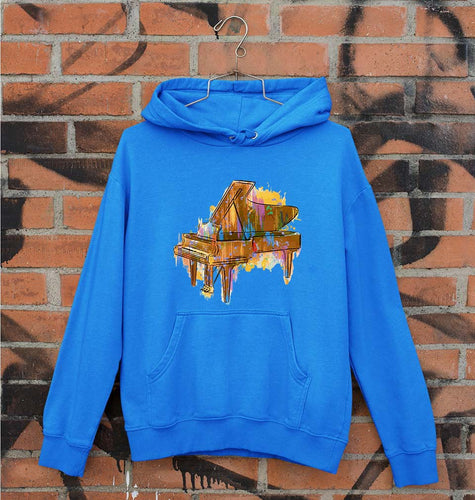 Piano Unisex Hoodie for Men/Women-Royal Blue-Ektarfa.online