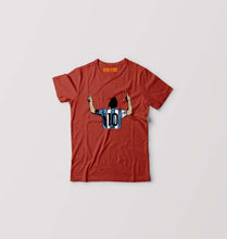 Load image into Gallery viewer, Messi Kids T-Shirt for Boy/Girl-Brick Red-Ektarfa.online
