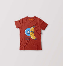 Load image into Gallery viewer, Banana Kids T-Shirt for Boy/Girl-brick red-Ektarfa.online

