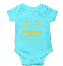 Load image into Gallery viewer, Trumpet Kids Romper For Baby Boy/Girl-0-5 Months(18 Inches)-Skyblue-Ektarfa.online
