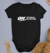 Load image into Gallery viewer, optimum nutrition (ON) Kids Romper For Baby Boy/Girl-0-5 Months(18 Inches)-Black-Ektarfa.online
