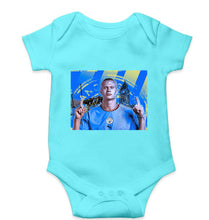 Load image into Gallery viewer, Erling Haaland Kids Romper For Baby Boy/Girl-0-5 Months(18 Inches)-Skyblue-Ektarfa.online
