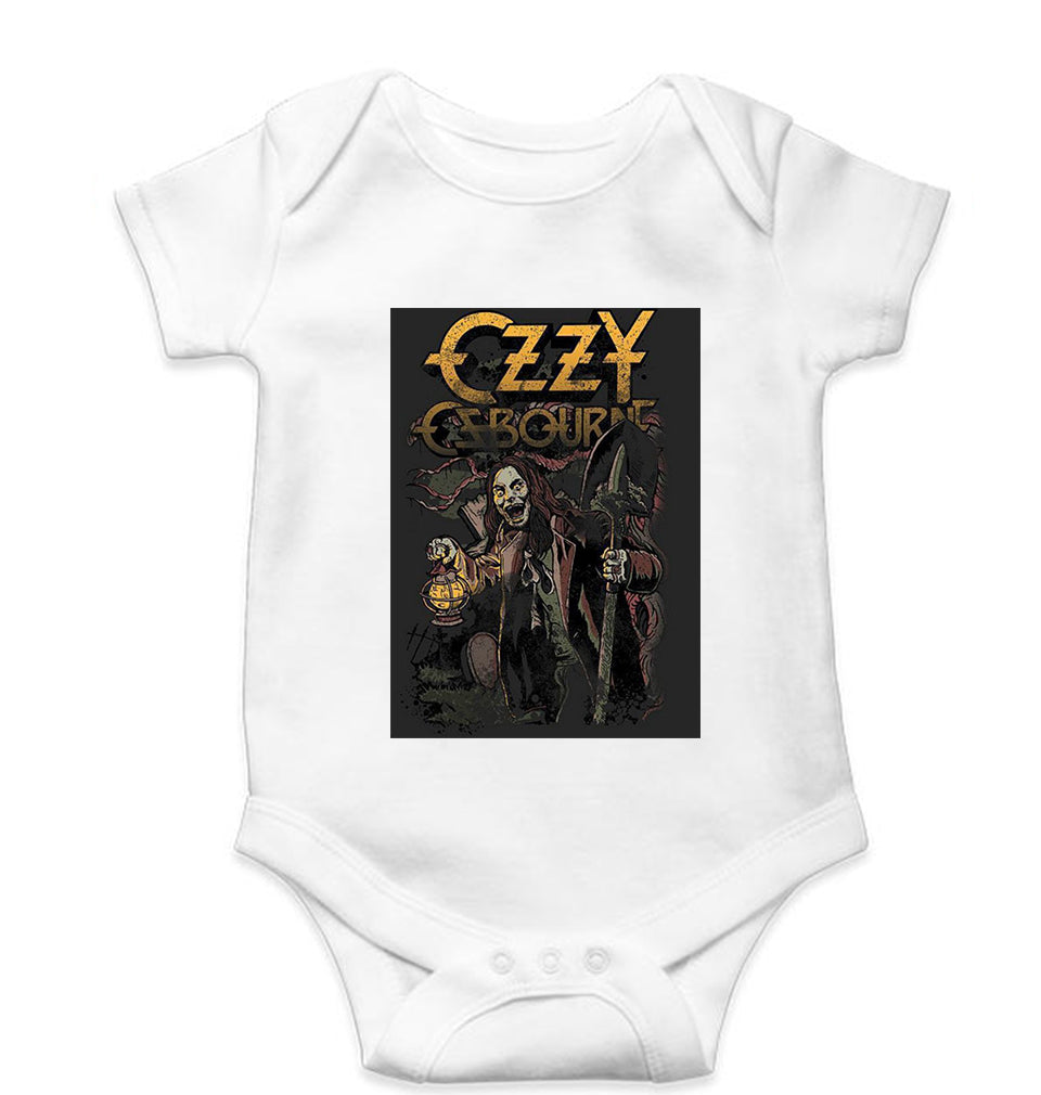Ozzy Osbourne Kids Romper For Baby Boy/Girl-White-Ektarfa.online