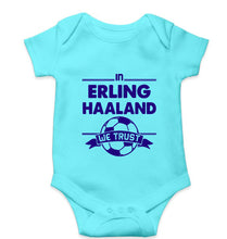 Load image into Gallery viewer, Erling Haaland Kids Romper For Baby Boy/Girl-0-5 Months(18 Inches)-Skyblue-Ektarfa.online
