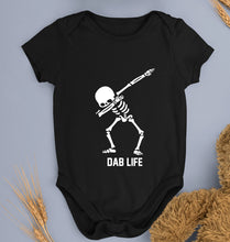 Load image into Gallery viewer, Dab Life Kids Romper For Baby Boy/Girl-0-5 Months(18 Inches)-Black-Ektarfa.online
