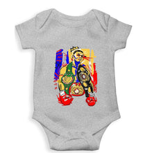 Load image into Gallery viewer, Mike Tyson Kids Romper For Baby Boy/Girl-0-5 Months(18 Inches)-Grey-Ektarfa.online
