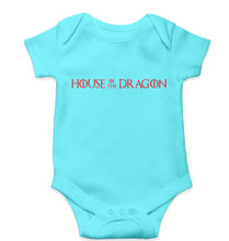 Load image into Gallery viewer, House of the Dragon Kids Romper For Baby Boy/Girl-0-5 Months(18 Inches)-Sky Blue-Ektarfa.online
